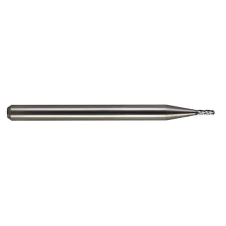 M.A. Ford Tuffcut Gp 4 Flute Ball Nose End Mill, 3/32 14009370